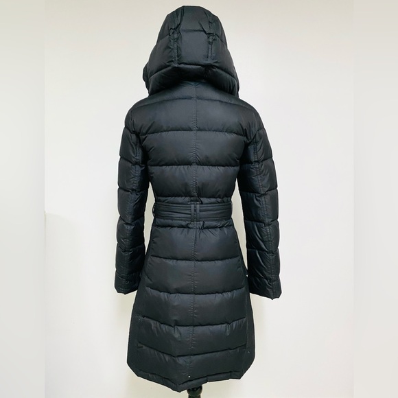 BURBERRY DOWN COAT JACKET PARKA BLACK XS - Picture 3 of 16